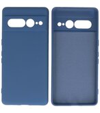 Fashion Color TPU Hoesje Google Pixel 7 Pro Navy