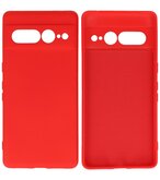 Fashion Color TPU Hoesje Google Pixel 7 Pro Rood