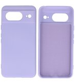 Fashion Color TPU Hoesje Google Pixel 8 Paars