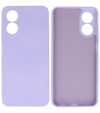 Fashion Color TPU Hoesje OPPO A78 4G Paars