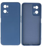 Fashion Color TPU Hoesje OPPO A76 Navy
