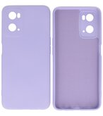 Fashion Color TPU Hoesje OPPO A76 Paars