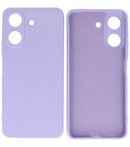 Fashion Color TPU Hoesje Xiaomi Redmi 13C 4G Paars