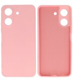 Fashion Color TPU Hoesje Xiaomi Redmi 13C 4G Roze