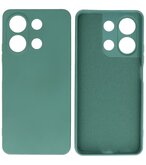 Fashion Color TPU Hoesje Xiaomi Redmi Note 13 4G Donker Groen