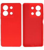 Fashion Color TPU Hoesje Xiaomi Redmi Note 13 5G Rood