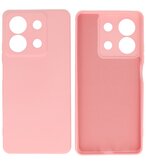 Fashion Color TPU Hoesje Xiaomi Redmi Note 13 5G Roze