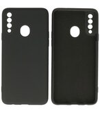 Fashion Backcover Telefoonhoesje voor Samsung Galaxy A20s - Zwart