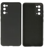 Fashion Backcover Telefoonhoesje voor Samsung Galaxy S20 - Zwart
