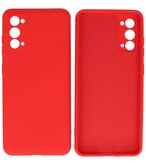 Fashion Backcover Telefoonhoesje voor Samsung Galaxy S20 - Rood