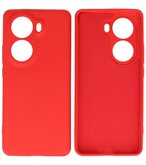 Oppo Reno 11 Hoesje Fashion Backcover Telefoonhoesje Rood