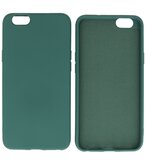 OPPO A59 4G Hoesje Fashion Backcover Telefoonhoesje Donker Groen