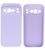 Fashion Color TPU Hoesje Google Pixel 9 Paars