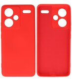 Fashion Color TPU Hoesje Xiaomi Redmi Note 13 Pro Plus Rood