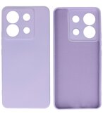 Fashion Color TPU Hoesje Xiaomi Redmi Note 13 Pro Paars