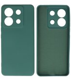 Fashion Color TPU Hoesje Xiaomi Redmi Note 13 Pro Donker Groen