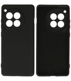 Fashion Color TPU Hoesje OnePlus 12R Zwart