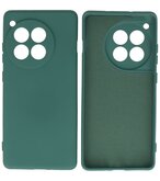 Fashion Color TPU Hoesje OnePlus 12R Donker Groen