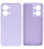 Fashion Color TPU Hoesje OnePlus Nord 2T Paars