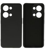 Fashion Color TPU Hoesje OnePlus Nord 3 5G Zwart