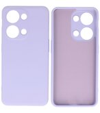 Fashion Color TPU Hoesje OnePlus Nord 3 5G Paars