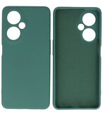 Fashion Color TPU Hoesje OnePlus Nord CE 3 Lite Donker Groen
