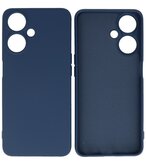 Fashion Color TPU Hoesje OPPO A59 5G Navy