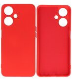 Fashion Color TPU Hoesje OPPO A59 5G Rood