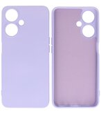 Fashion Color TPU Hoesje OPPO A59 5G Paars