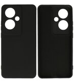 Fashion Color TPU Hoesje Oppo Reno 11F Zwart