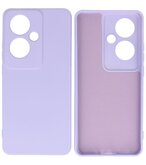Fashion Color TPU Hoesje Oppo Reno 11F Paars