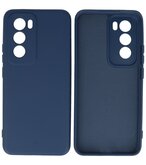 Fashion Color TPU Hoesje Oppo Reno 12 Navy