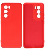 Fashion Color TPU Hoesje Oppo Reno 12 Pro 5G Rood