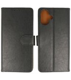 iPhone 16 Plus Hoesje Book Case Portemonnee Telefoonhoesje - Zwart
