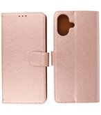 Samsung Galaxy A06 Hoesje Book Case Portemonnee Telefoonhoesje - Rose Goud