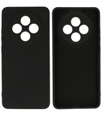 Fashion Color TPU Hoesje OPPO Reno 12F 5G Zwart