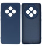 Fashion Color TPU Hoesje OPPO Reno 12F 5G Navy