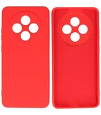 Fashion Color TPU Hoesje OPPO Reno 12F 5G Rood