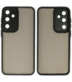 Mat-Transparent met Camera Beschermer Case voor Samsung Galaxy A15 Zwart