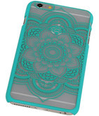 Hoesje voor Apple iPhone 6 Plus - Roma Hardcase Turquoise