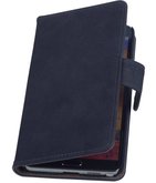 Hoesje voor Samsung Galaxy Note 3 Neo - Hout Grijs Booktype Wallet
