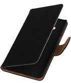 Hoesje voor Samsung Galaxy J3 - Krokodil Zwart Booktype Wallet