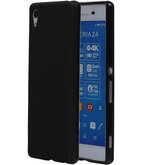 Hoesje voor Sony Xperia Z4 TPU Zwart