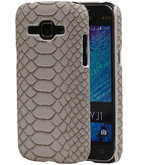 Beige Slang Hardcase Backcover Hoesje voor Samsung Galaxy J1 2015 Beige Slang Hardcase Backcover Hoesje voor Samsung Galaxy J1 2015
