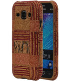 Kurk Design TPU Cover Case voor Hoesje voor Samsung Galaxy J1 2015 Model D Kurk Design TPU Cover Case voor Hoesje voor Samsung Galaxy J1 2015 Model D