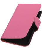 Hoesje voor Samsung Galaxy Xcover 3 Effen Bookstyle Wallet Roze