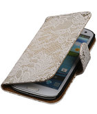 Lace Wit Hoesje voor Samsung Galaxy S3 Neo Book/Wallet Case/Cover
