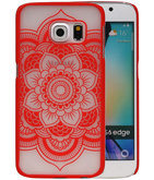 Hoesje voor Samsung Galaxy S6 edge - Roma Hardcase Rood