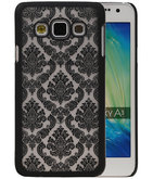 Hoesje voor Samsung Galaxy A3 2015 - Brocant Hardcase Zwart