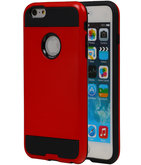 Rood Bestcases Tough Armor TPU Back Cover Case Hoesje voor Apple iPhone 6/6S